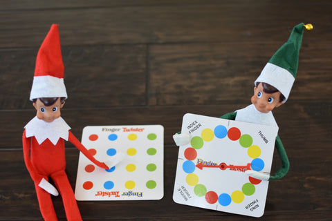 Elf Twister Game
